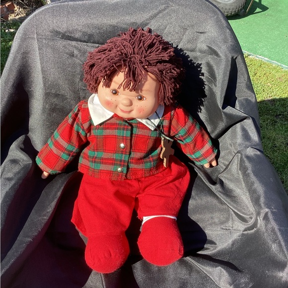 House of Lloyd Vintage 1993 Christmas Dolls Heather & Glen Set - Picture 3 of 5